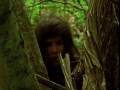 Фото жена ибется в лесу